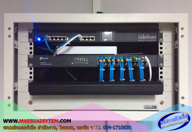 No.77 ระบบ LAN + WiFi กองคลัง ทต.เจดีย์หลวง รูปที่ 3