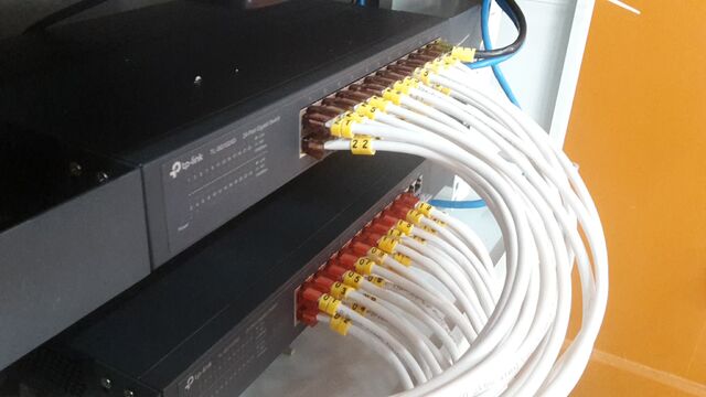 No.80 โรงเรียนด้อยช้าง งานระบบไฟ และระบบ LAN  รูปที่ 9