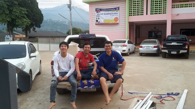 โรงเรียนด้อยช้าง งานระบบไฟ และระบบ LAN