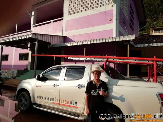 No.85 ซ่อม-ติดตั้ง CCTV 16CH @รร.ห้วยน้ำขุ่น รูปที่ 8