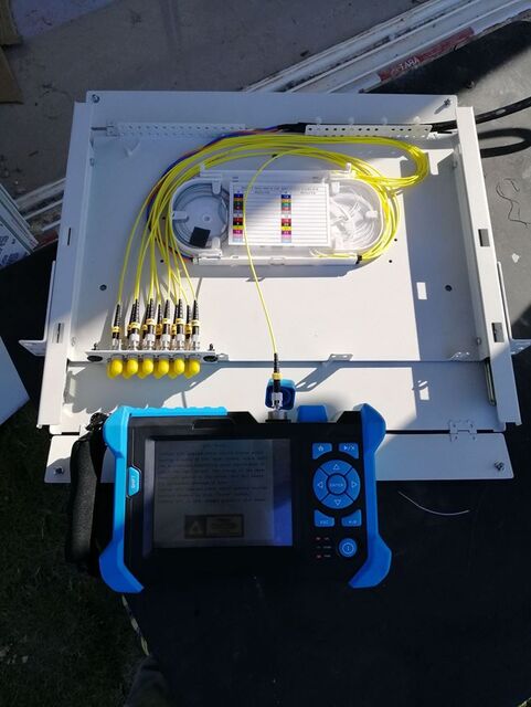 No.105 Splice Fiber Optic ศุลกากรเชียงแสน (แห่งใหม่) รูปที่ 1