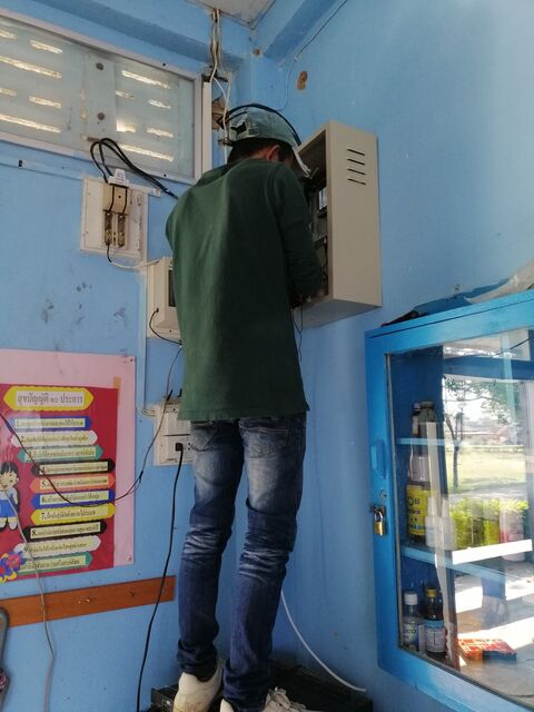 No.103 งานติดตั้ง กล้องวงจรปิด สถานศึกษา รูปที่ 1