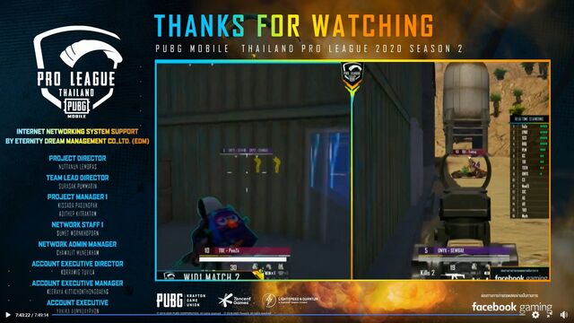No.112 PUBG MOBILE Thailand Pro League 2020 Season 2 # EDM Networks รูปที่ 2
