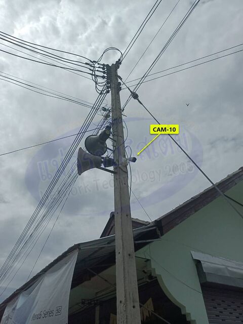 No.119 ระบบกล้องวงจรปิด : IP Camera @ ตลาดสดเทศบาลตำบลเจดีย์หลวง รูปที่ 1