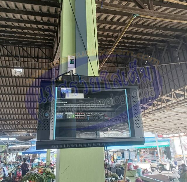 No.119 ระบบกล้องวงจรปิด : IP Camera @ ตลาดสดเทศบาลตำบลเจดีย์หลวง รูปที่ 6
