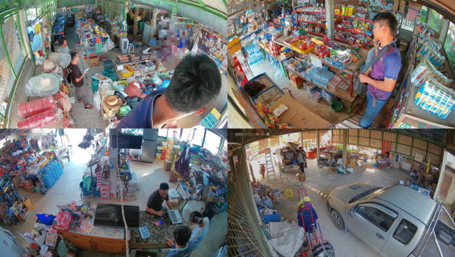 No.144 # งานติดตั้งกล้อง IPC 4MP Full Color รูปที่ 1